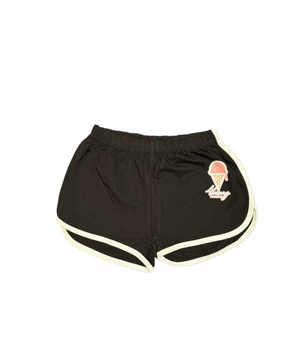 Black Ice cream Track shorts